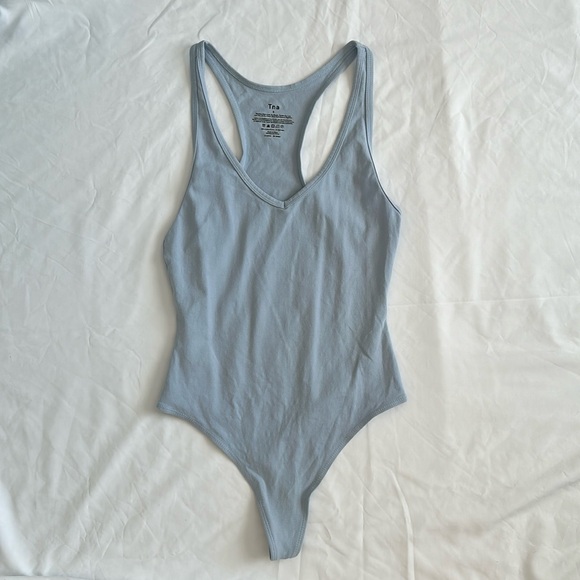 ARITZIA | TNA Rockfall Bodysuit Blue - Picture 3 of 12
